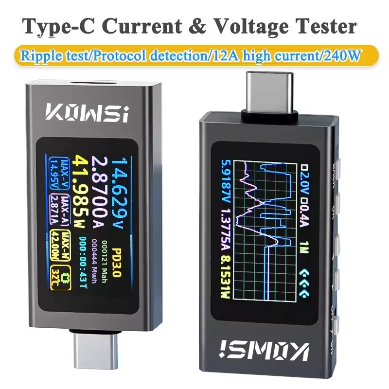 Moniteur de courant et de tens - Usb Ammeter Tester avis et prix