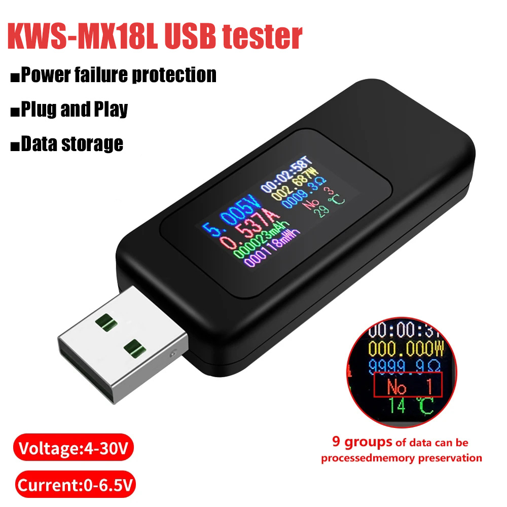 Testeur USB 10 en 1, voltmètre - Usb Ammeter Tester avis et prix